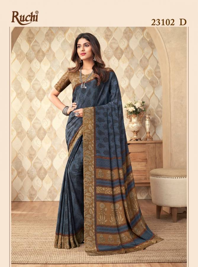 Vivanta Silk 20 By Ruchi Daily Wear Sarees Catalog